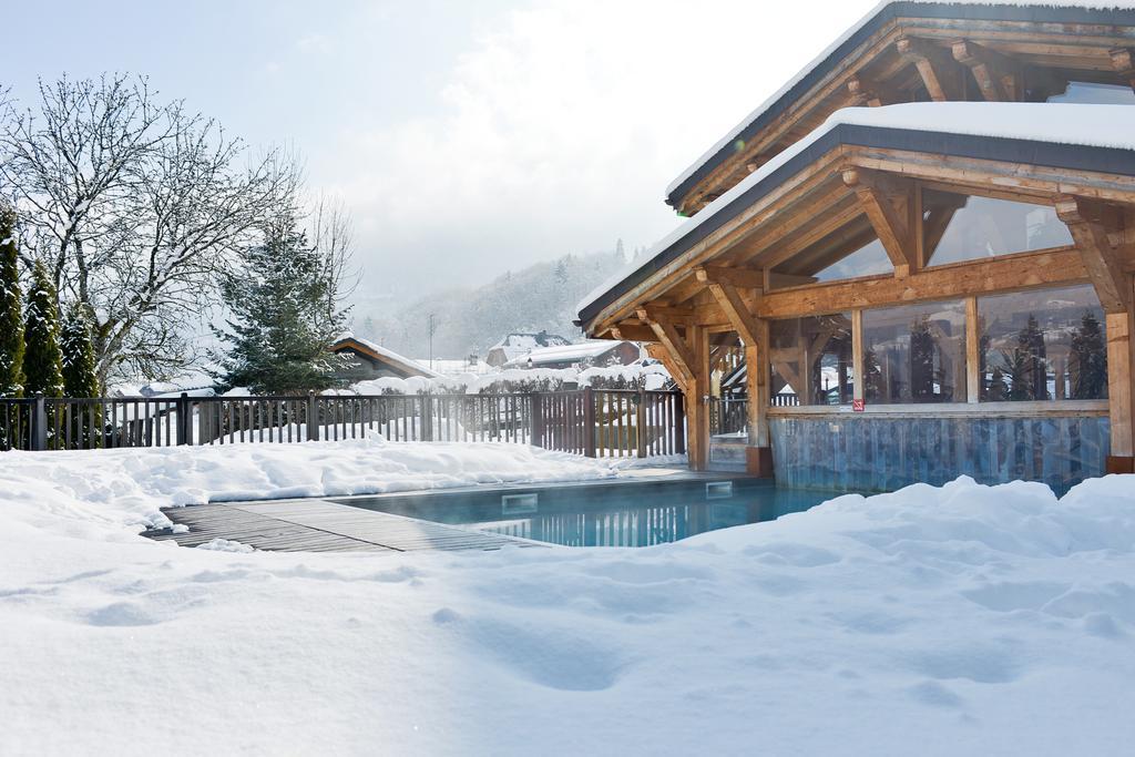 Hotel-Spa Le Morillon Charme & Caractere ภายนอก รูปภาพ